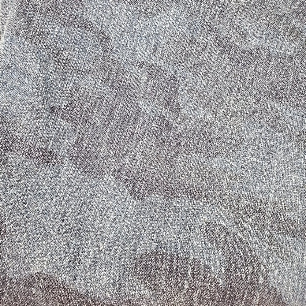 Zara Man Denim Wear Skinny Camo Jeans Blue Mens 32 - Picture 9 of 9